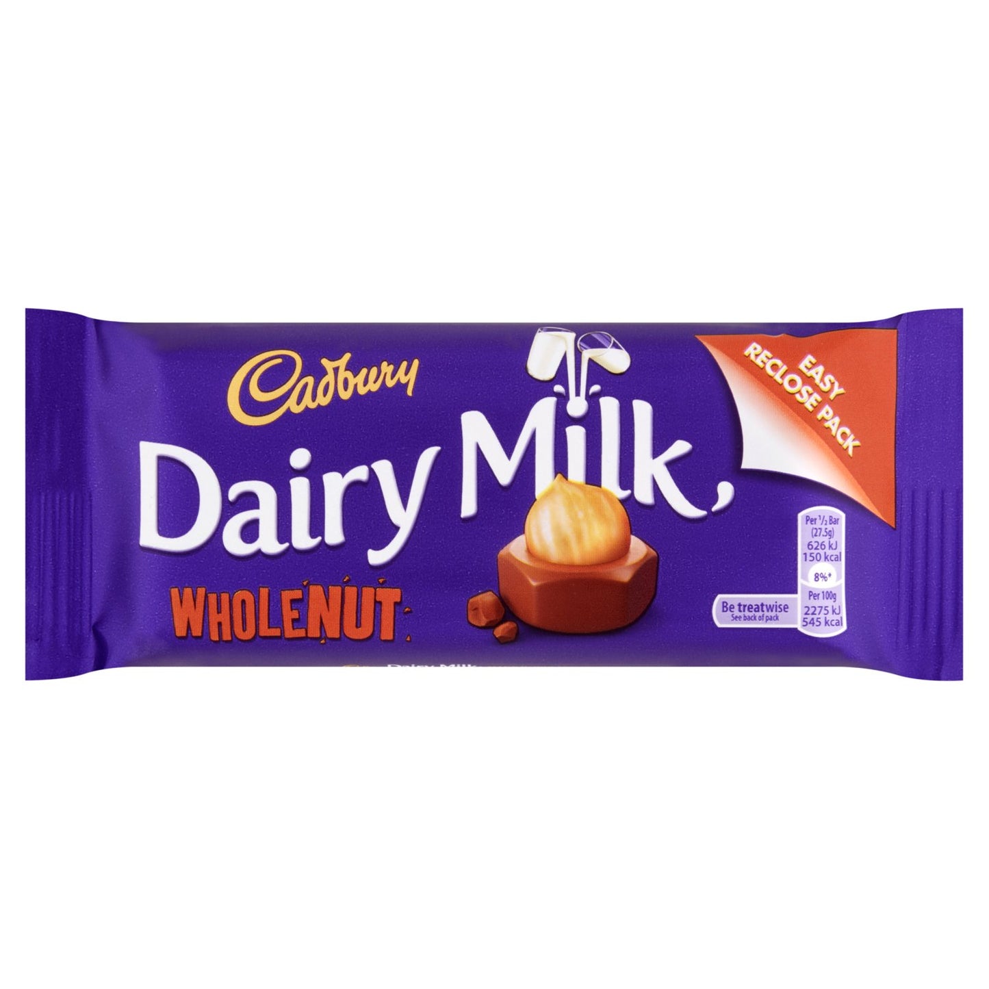 Irish Cadbury Wholenut 55g (3x bars)