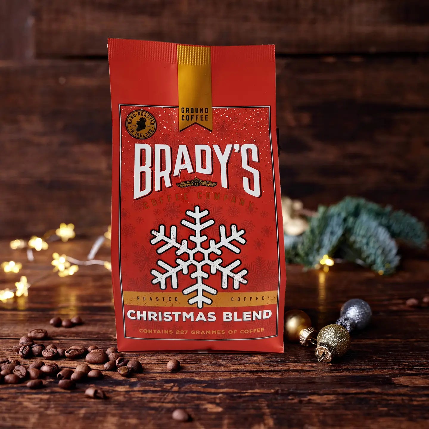 Brady's Coffee Christmas Blend 227g Whole Bean Coffee