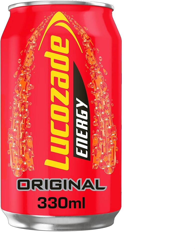 Lucozade Original 330ml (3x cans)