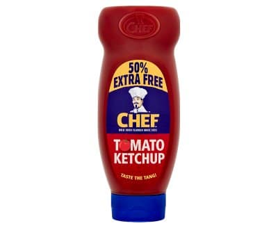 Chef Tomato Ketchup 735g (50% free)