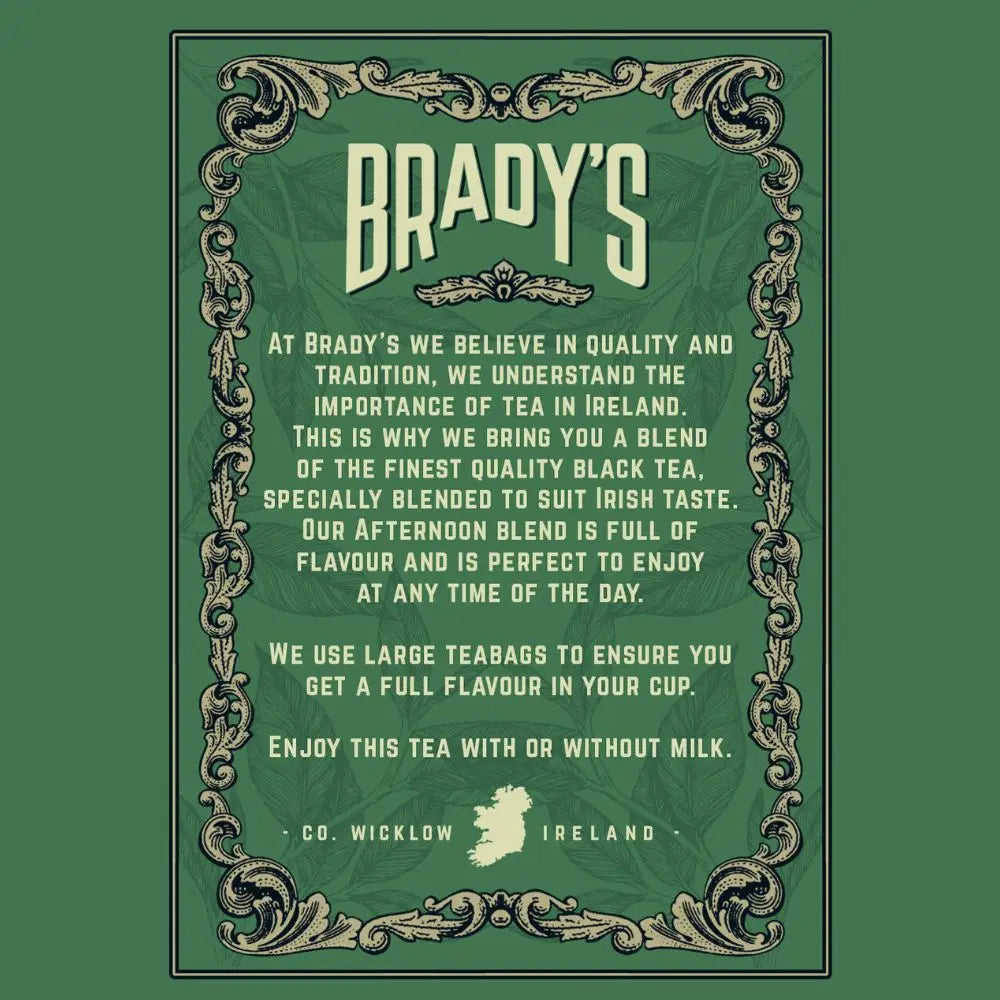 Brady's Irish Afternoon Tea