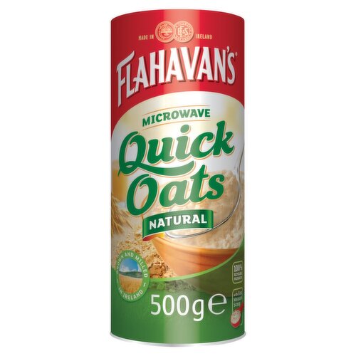 Flahavan's Quick Oats Drum 500g