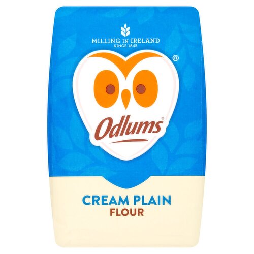 *New* Odlums Cream Plain Flour 2kg