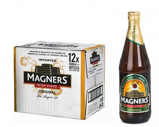 Magners Original Cider, box of 12 x 568ml (pint) bottles