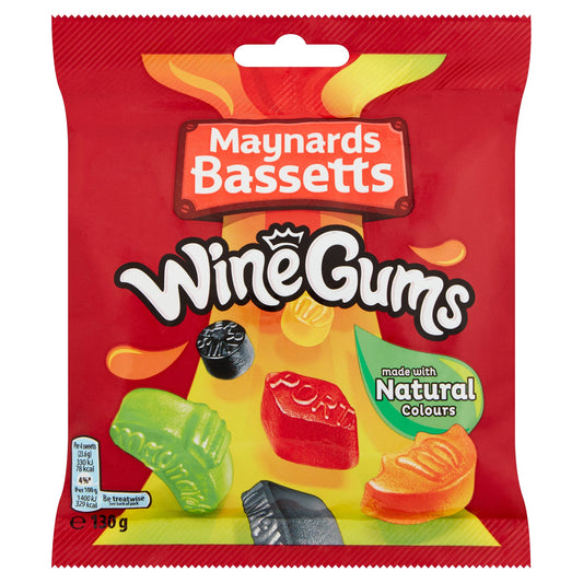 Maynards Bassetts Wine Gums 130g