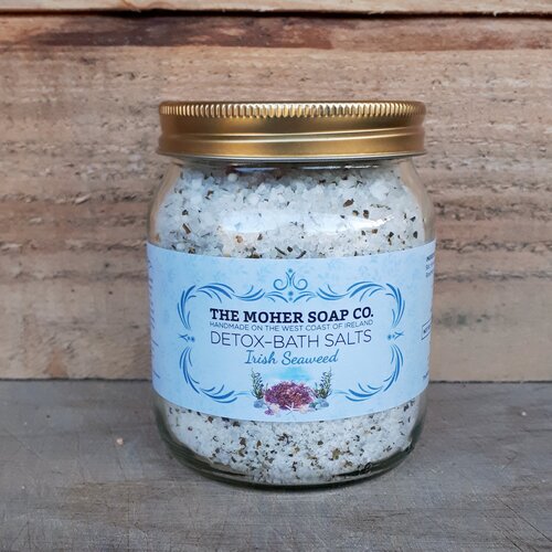 The Moher Soap Co. DETOX Irish Seaweed Bath Salts Jar 320g