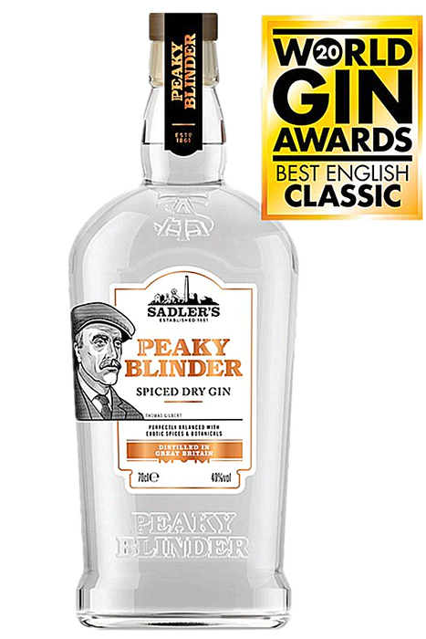 Sadler's Peaky Blinder Spiced Dry Gin