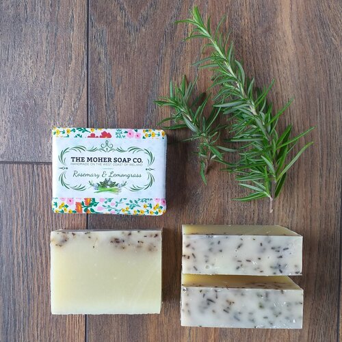 The Moher Soap Co. Rosemary and Lemongrass Natural Soap