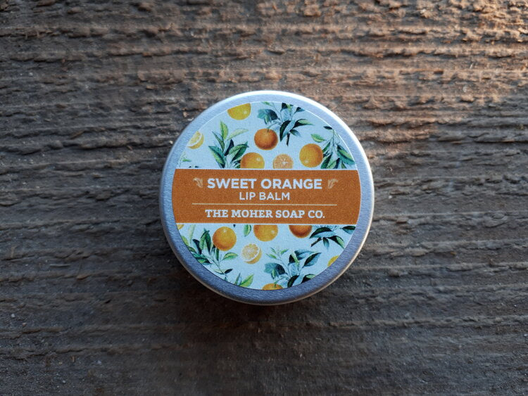 The Moher Soap Co. Beeswax Sweet Orange Lip Balm