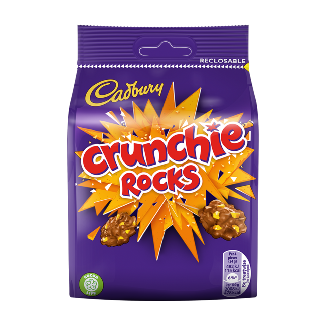 Cadbury Crunchie Rocks 110g