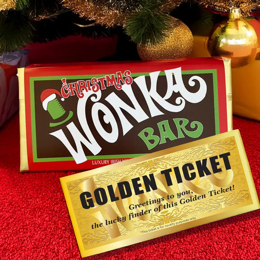 * Christmas Wonka Bar with Golden Ticket