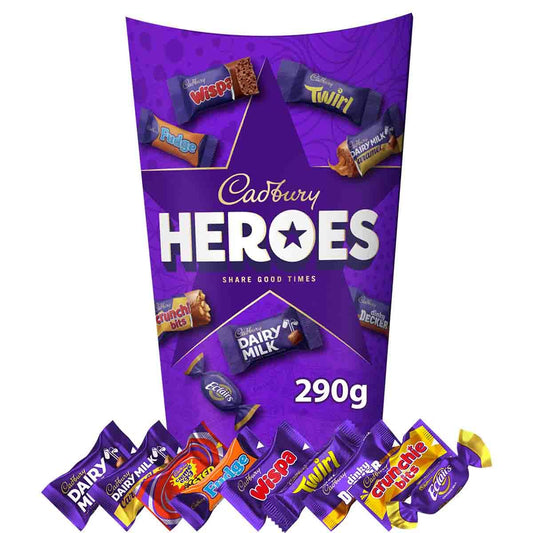 * Cadbury Heroes Chocolate Box 290g